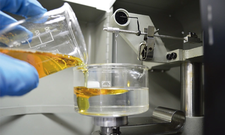 Análisis de aceites para transformadores