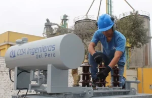 Comparativa de tamaño subestación compacta Trafomix vs convencional para minería.