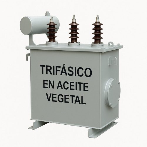 Comparación de transformadores con aceite vegetal y mineral