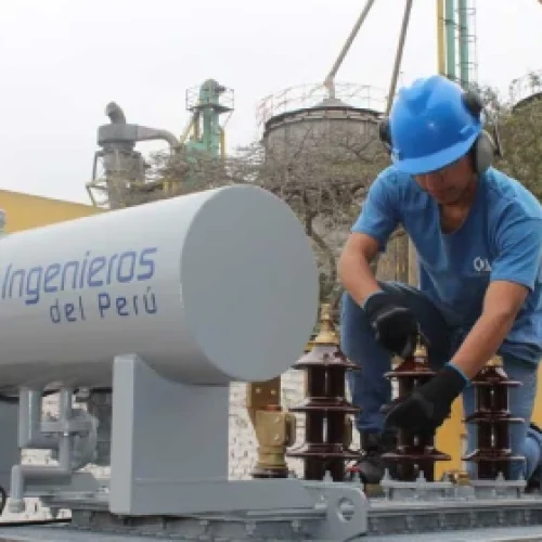 Comparativa de tamaño subestación compacta Trafomix vs convencional para minería.